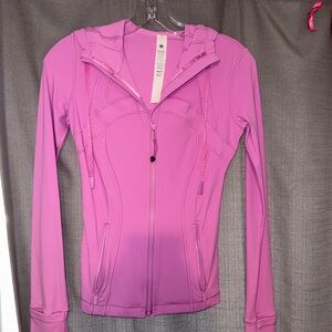Lululemon Athletica Vibrant Pink Hooded Jacket